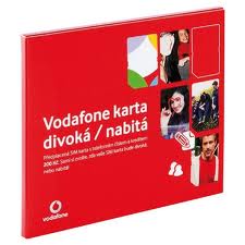 Simkarta Vodafone Divoká karta